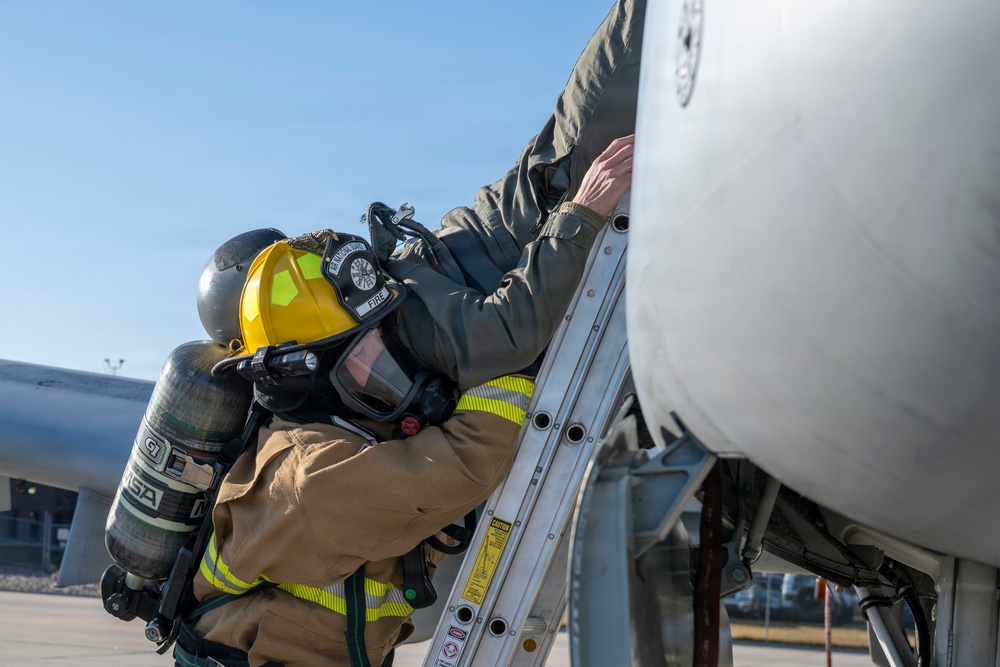 Gowen Fire Performs Egress Training