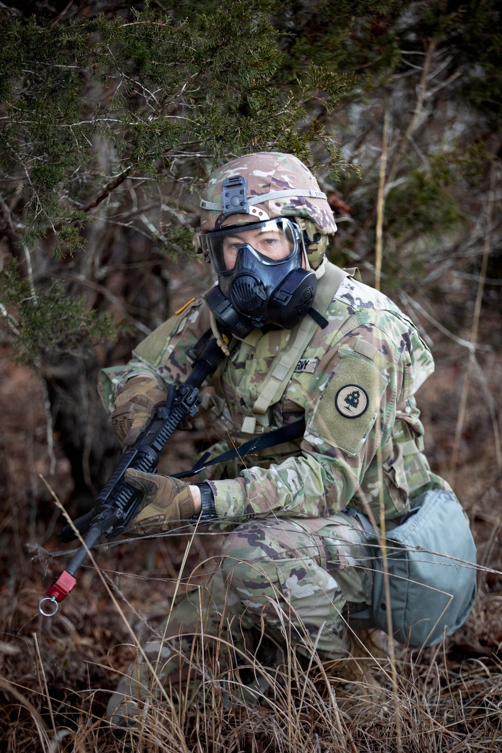 Soldiers compete in 30th Troop Command Best Warrior Competition