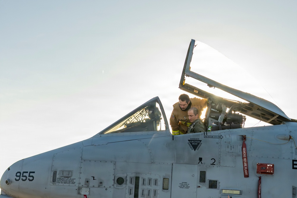 Gowen Fire Performs Egress Training