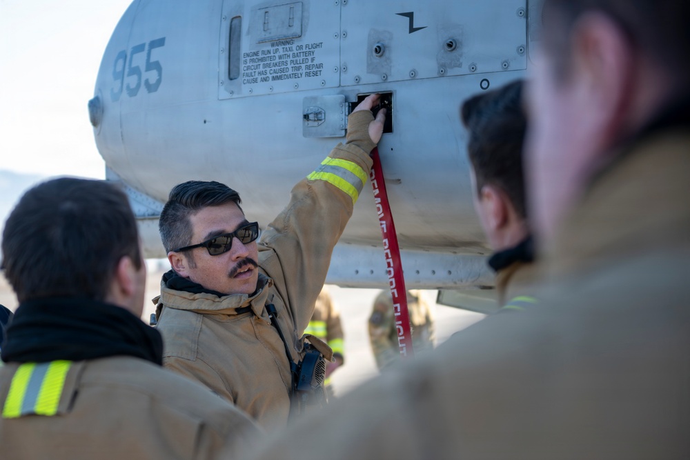 Gowen Fire Performs Egress Training