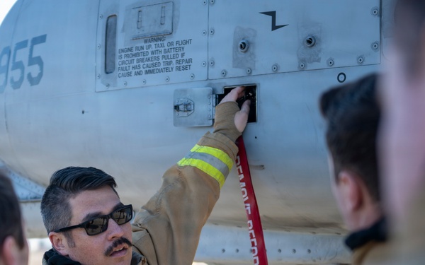 Gowen Fire Performs Egress Training