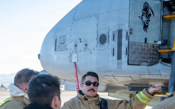 Gowen Fire Performs Egress Training