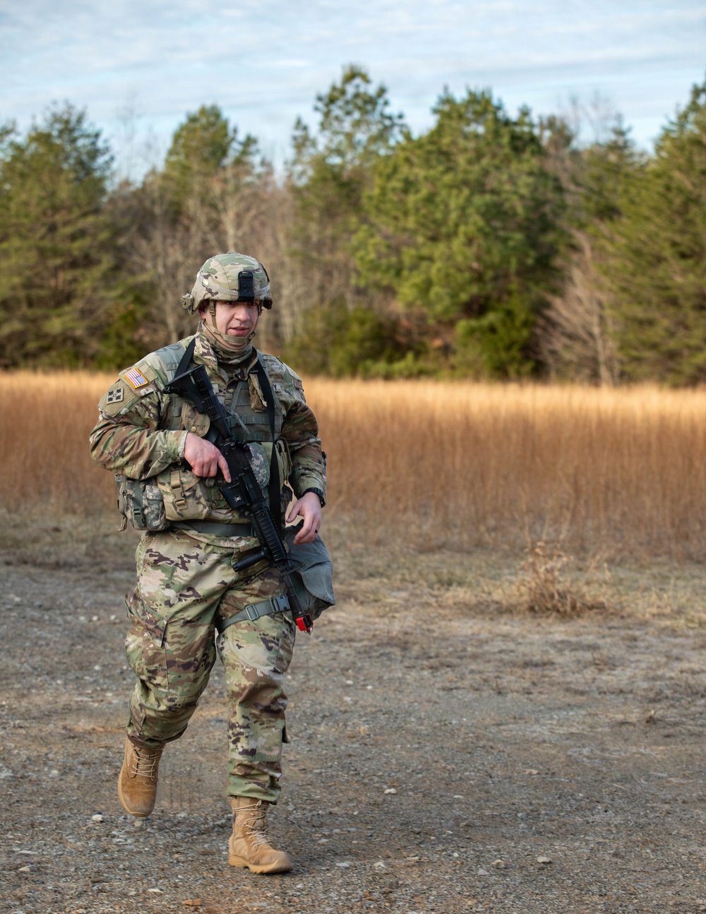 Soldiers compete in 30th Troop Command Brigade Best Warrior Competition