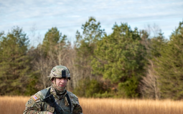 Soldiers compete in 30th Troop Command Brigade Best Warrior Competition