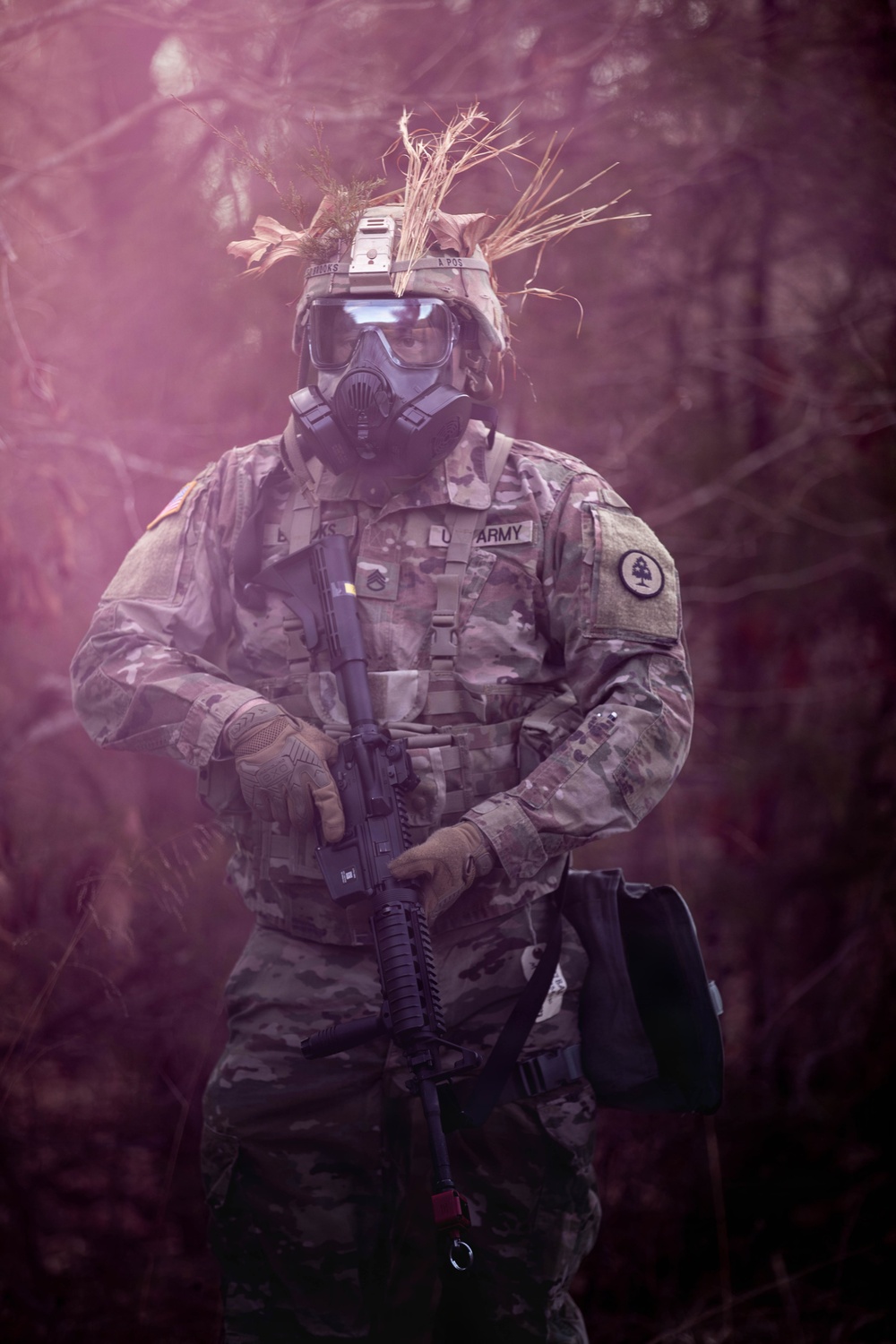 Soldiers compete in 30th Troop Command Best Warrior Competition