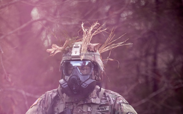 Soldiers compete in 30th Troop Command Best Warrior Competition