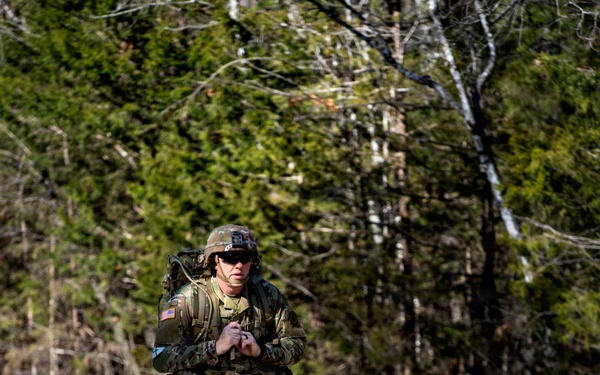 Soldiers compete in the 30th Troop Command Brigade Best Warrior Competition