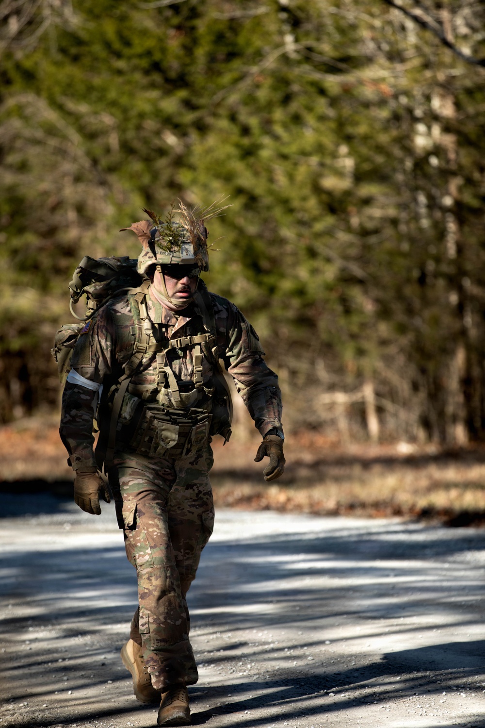 Soldiers compete in the Brigade