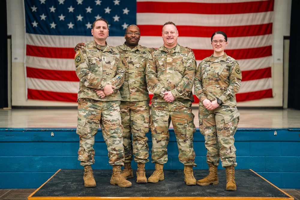 1957th Contingent Contracting Team Recognized Ahead of Deployment