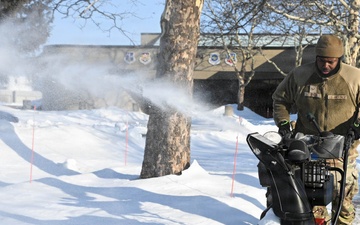 Snow Removal at 105th AW