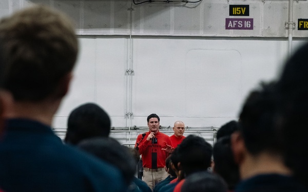 Weapons Awards at Quarters