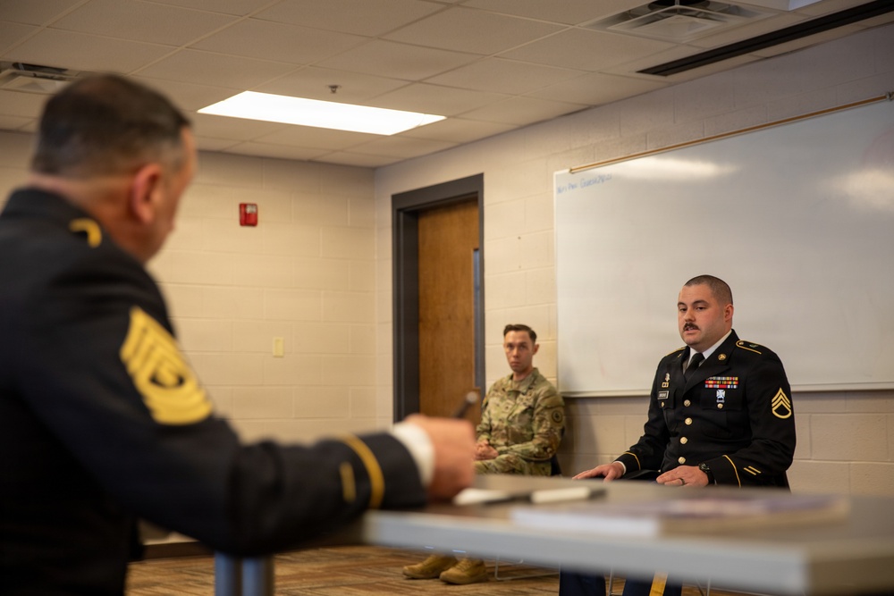 Soldiers compete in 30th Troop Command Best Warrior Competition