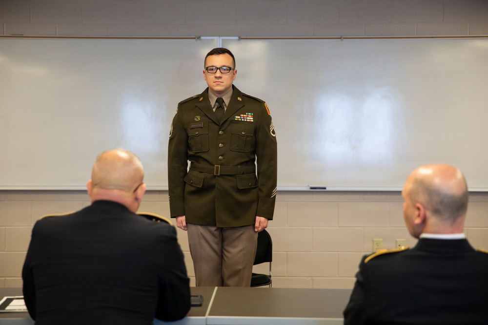 Soldiers compete in 30th Troop Command Best Warrior Competition