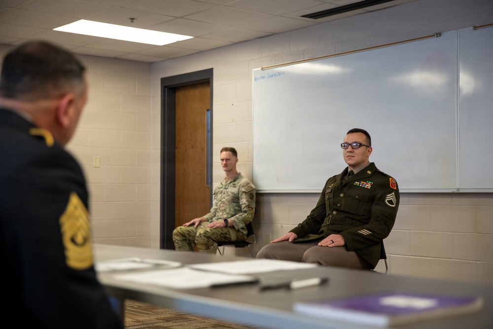 Soldiers compete in 30th Troop Command Best Warrior Competition
