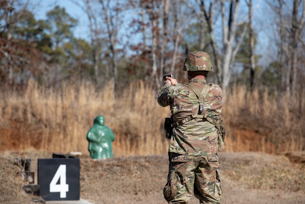 Soldiers compete in 30th Troop Command Best Warrior Competition