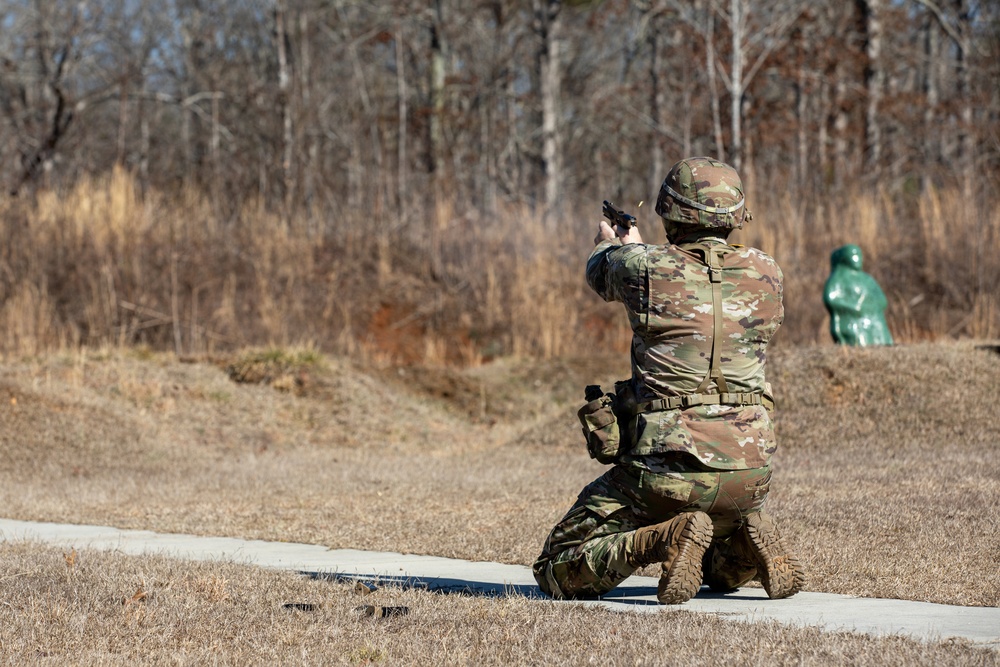 Soldiers compete in 30th Troop Command Best Warrior Competition