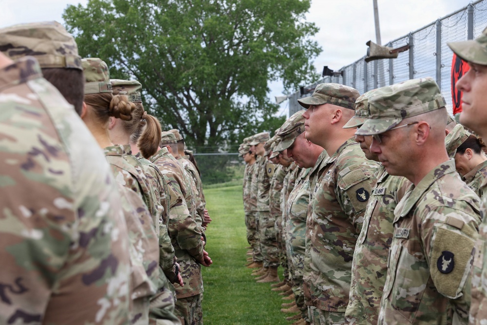 2/34th IBCT send-off ceremony