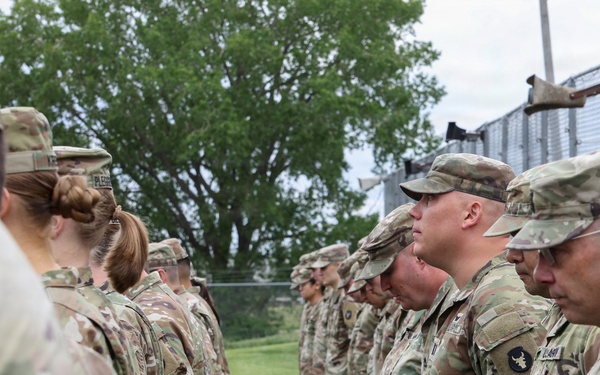 2/34th IBCT send-off ceremony