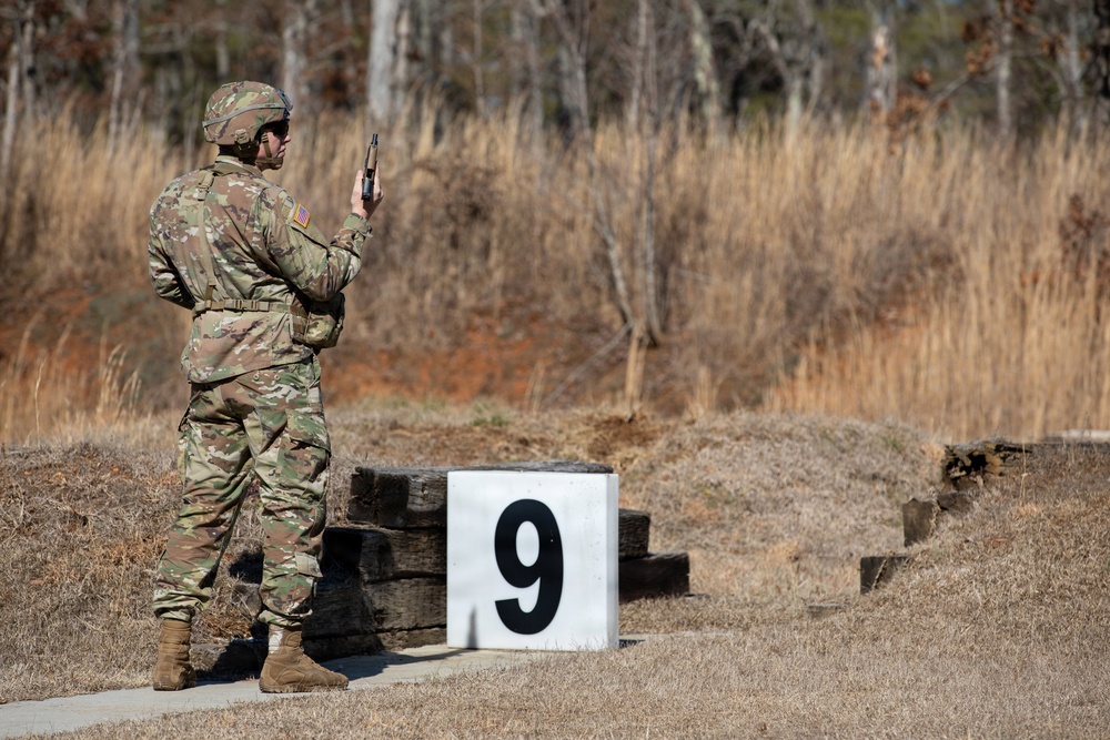 Soldiers compete in 30th Troop Command Best Warrior Competition