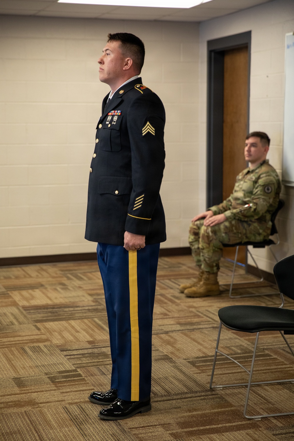 Soldiers compete in 30th Troop Command Best Warrior Competition