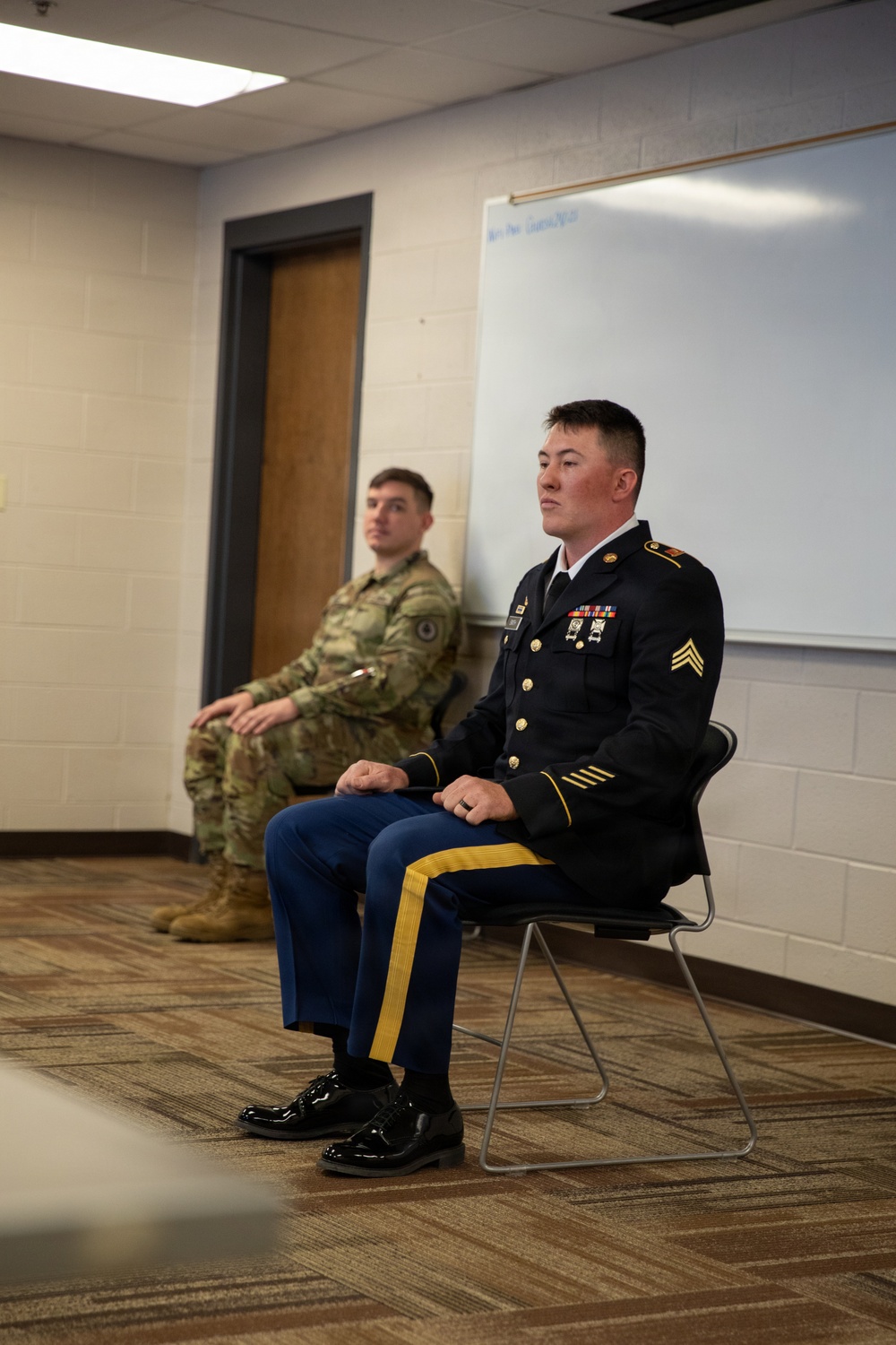 Soldiers compete in 30th Troop Command Best Warrior Competition