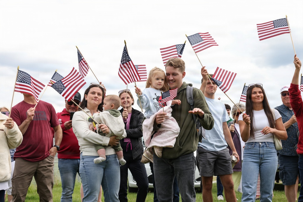 2/34th IBCT send-off ceremony
