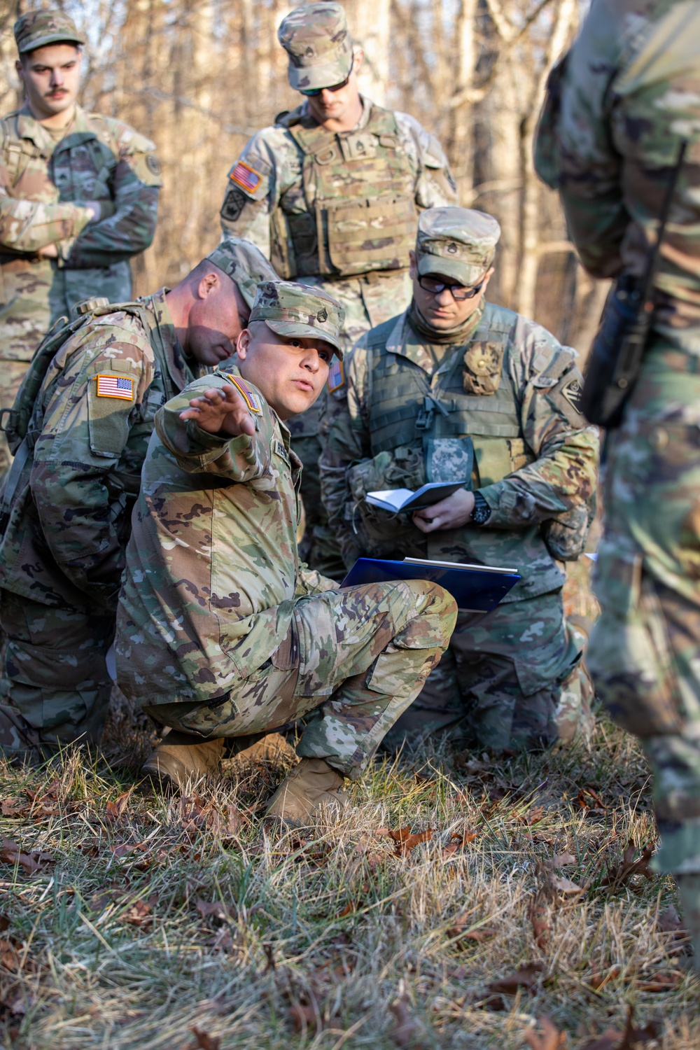Soldiers compete in 30th Troop Command Best Warrior Competition