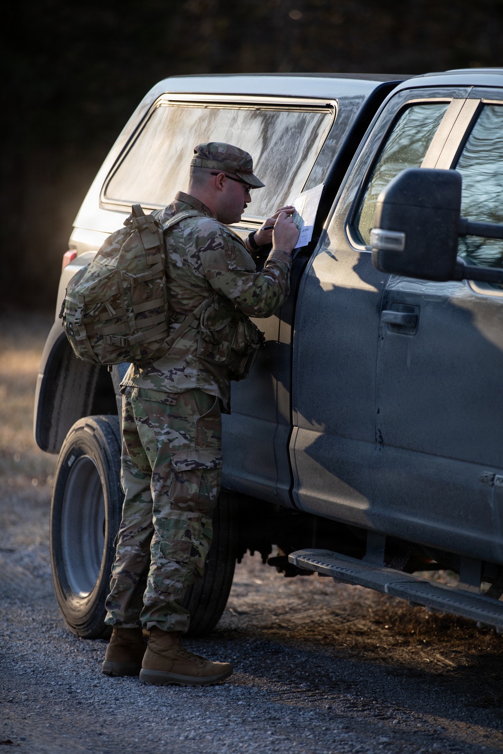 Soldiers compete in 30th Troop Command Best Warrior Competition