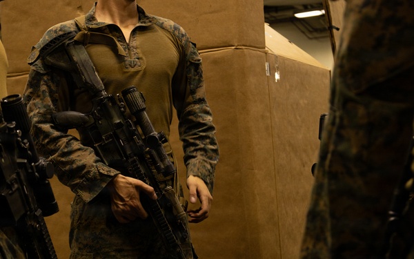 31st MEU | BLT 3/1 conduct Close Quarters Battle training