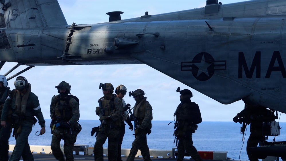 VBSS Exercise on USS Tripoli