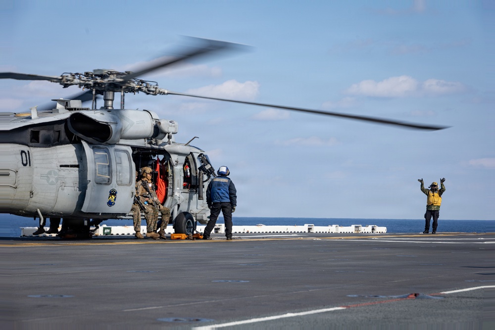VBSS Exercise on USS Tripoli