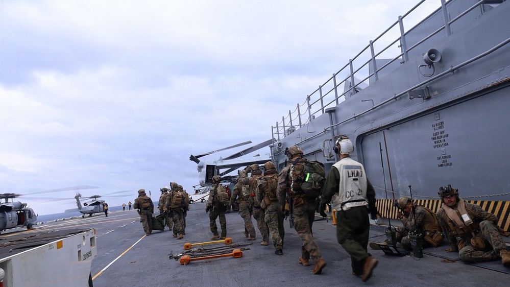 VBSS Exercise on USS Tripoli