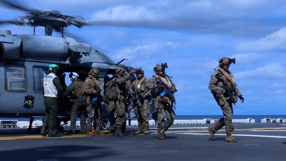 VBSS Exercise on USS Tripoli
