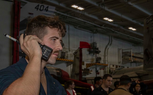 Abraham Lincoln Conducts Mass Casualty Drills