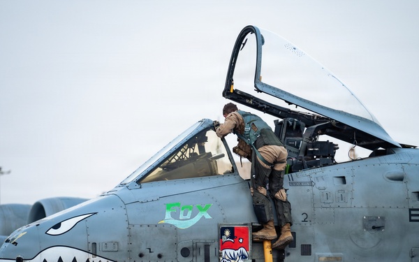 386TH AEW Performs FOD Walk, Recovers A-10C Aircraft After Flight