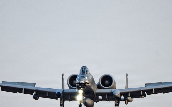 386TH AEW Performs FOD Walk, Recovers A-10C Aircraft After Flight