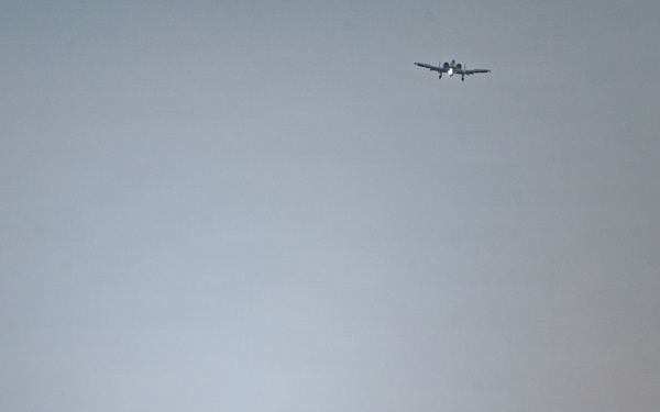 386TH AEW Performs FOD Walk, Recovers A-10C Aircraft After Flight