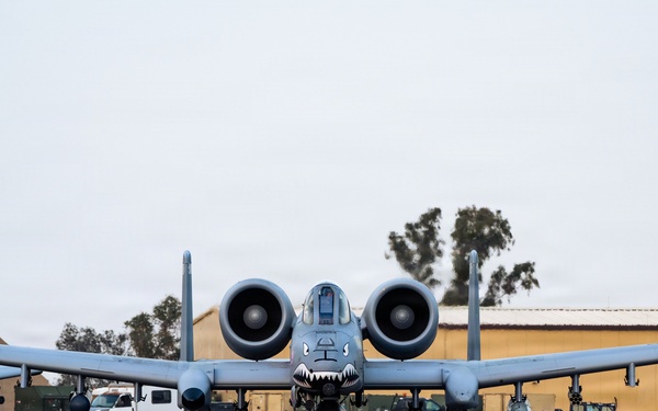386TH AEW Performs FOD Walk, Recovers A-10C Aircraft After Flight
