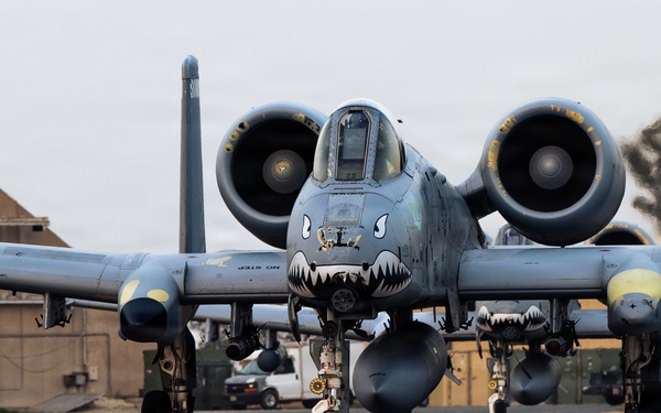 386TH AEW Performs FOD Walk, Recovers A-10C Aircraft After Flight
