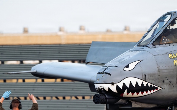 386TH AEW Performs FOD Walk, Recovers A-10C Aircraft After Flight