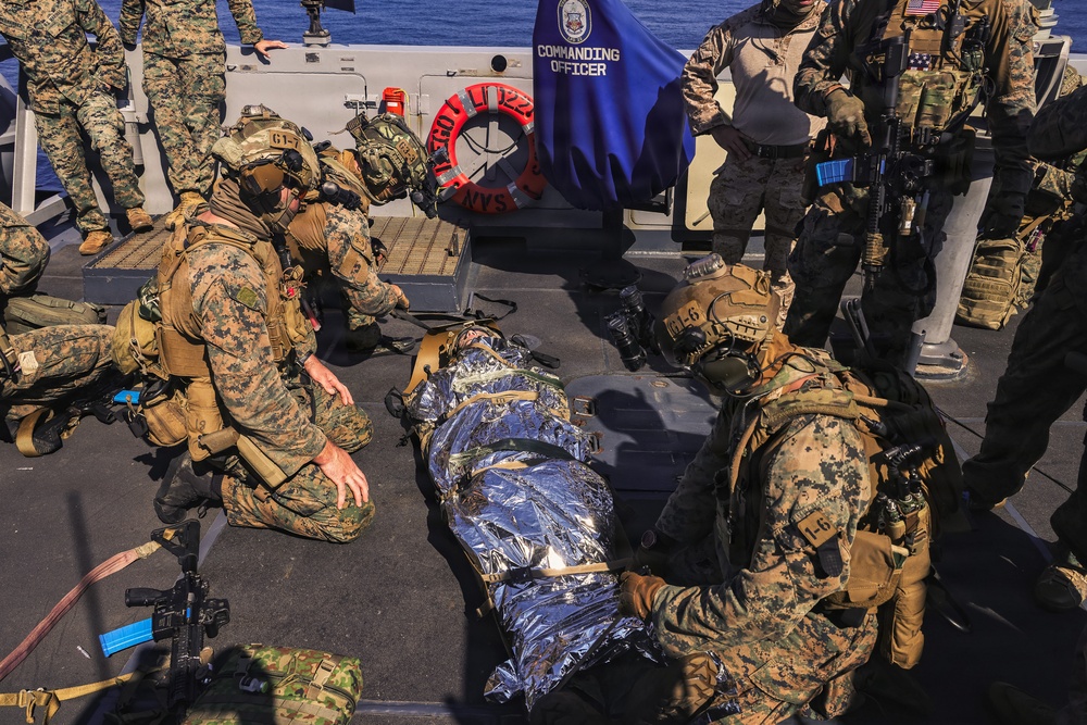 31st MEU | Visit, Board, Search, and Seizure exercise