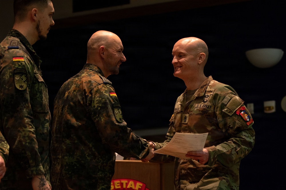SETAF-AF hosts German Armed Forces Proficiency Badge award ceremony