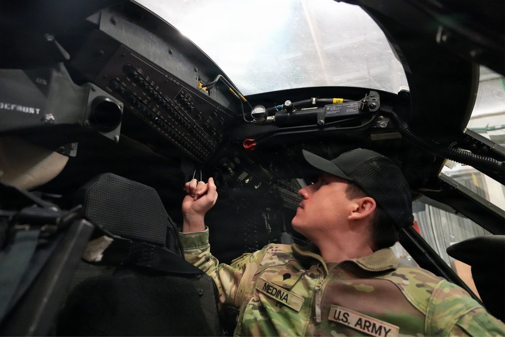 12th CAB medics, maintainers sustain readiness at Grafenwoehr Army Airfield