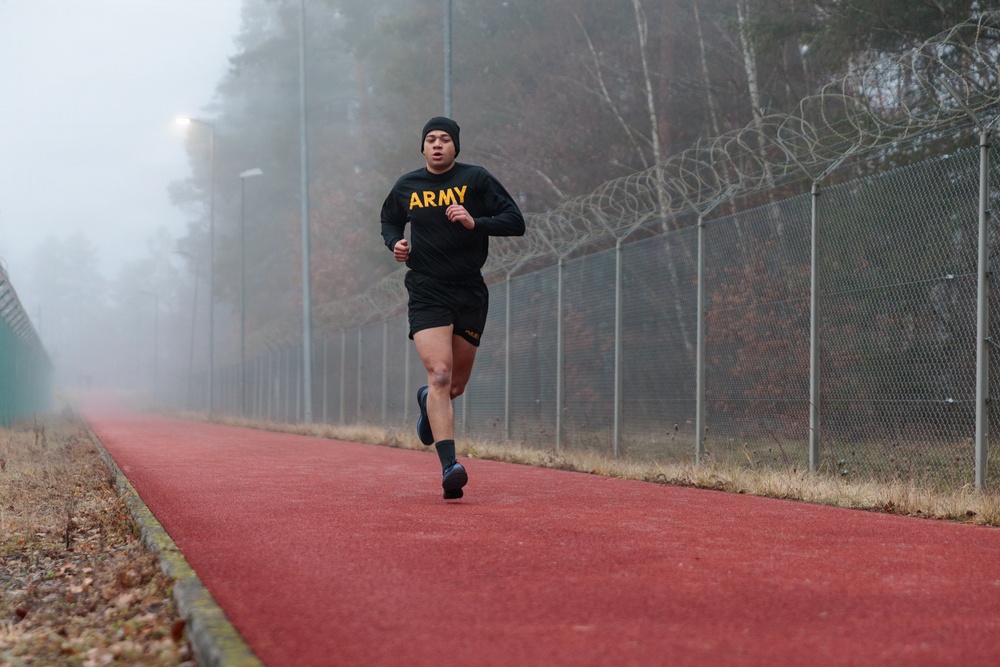 7th MSC Conducts Army Fitness Test in Germany