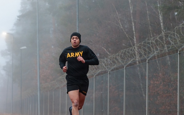7th MSC Conducts Army Fitness Test in Germany