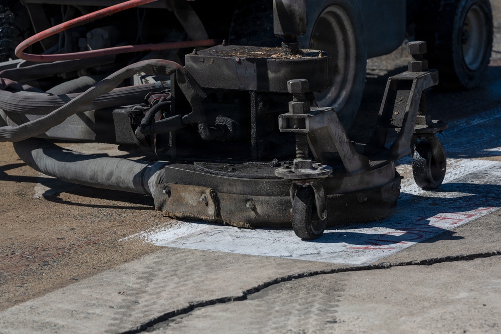 Flight line markings