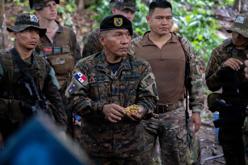 Jungle Operations Training Course - Panama: Machete techniques and water purification