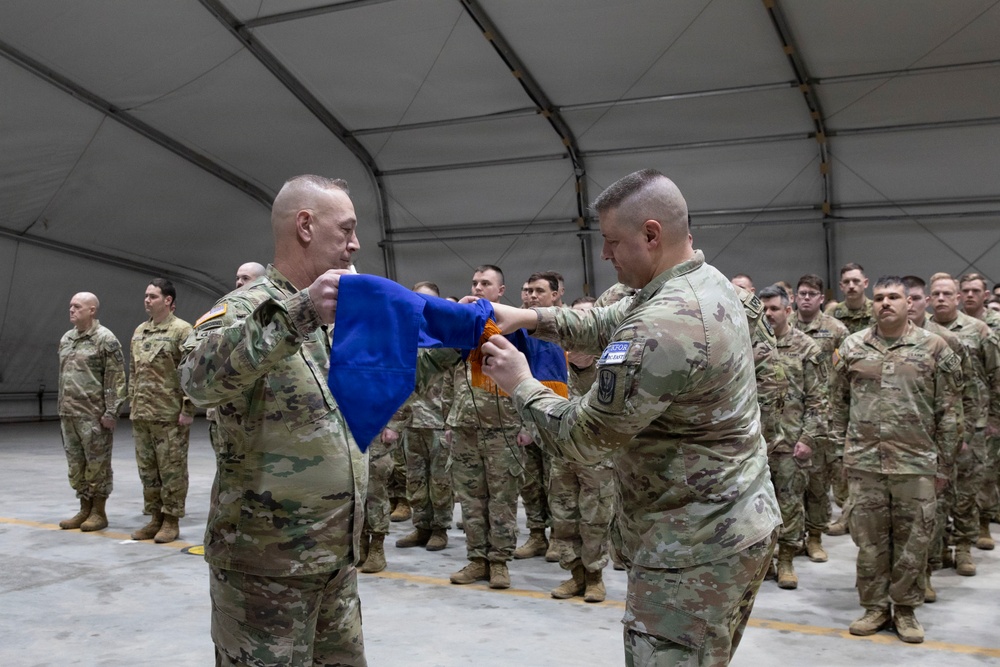 KFOR 36 Task Force Aviation Transfer of Authority