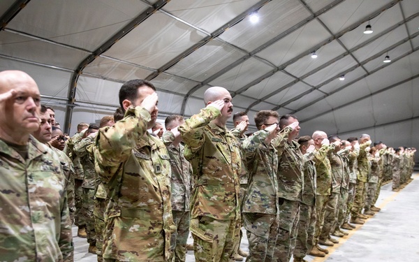 KFOR 36 Task Force Aviation Transfer of Authority