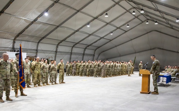 KFOR 36 Task Force Aviation Transfer of Authority